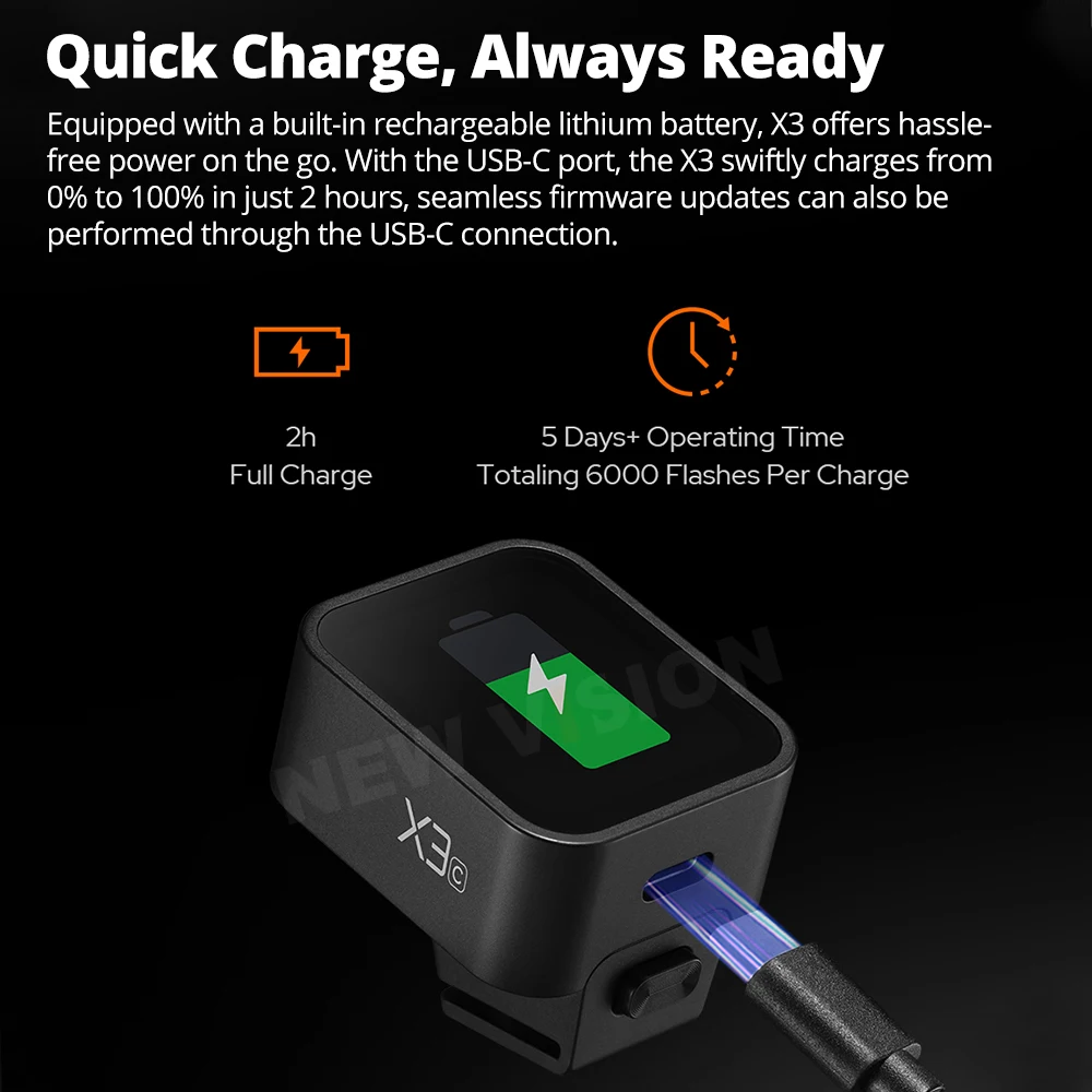 Godox  ÷ Ʈ OLED ġ ũ ۽ű,  , ĳ   ʸ, X3 TTL HSS 2.4G
