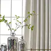 Light luxury chenille blackout curtains, simple modern study room, bedroom bay window, living room floor-to-ceiling window 4