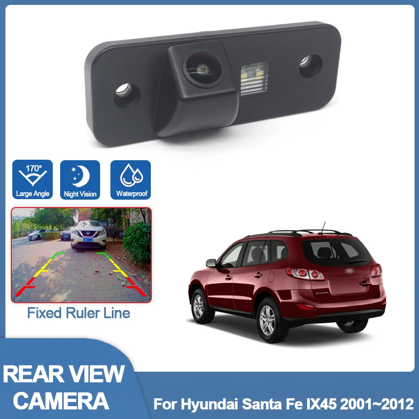 

Фотокамера заднего вида HD для Hyundai Santa Fe IX45 2001 ~ 2007 2008 2009 2010 2011
