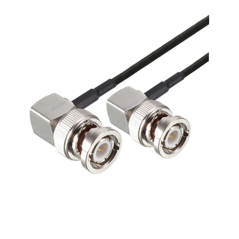 20 Stück RG59 BNC Stecker Crimp-Stecker – Für CCTV Kameras, DVR, Koaxialkabel