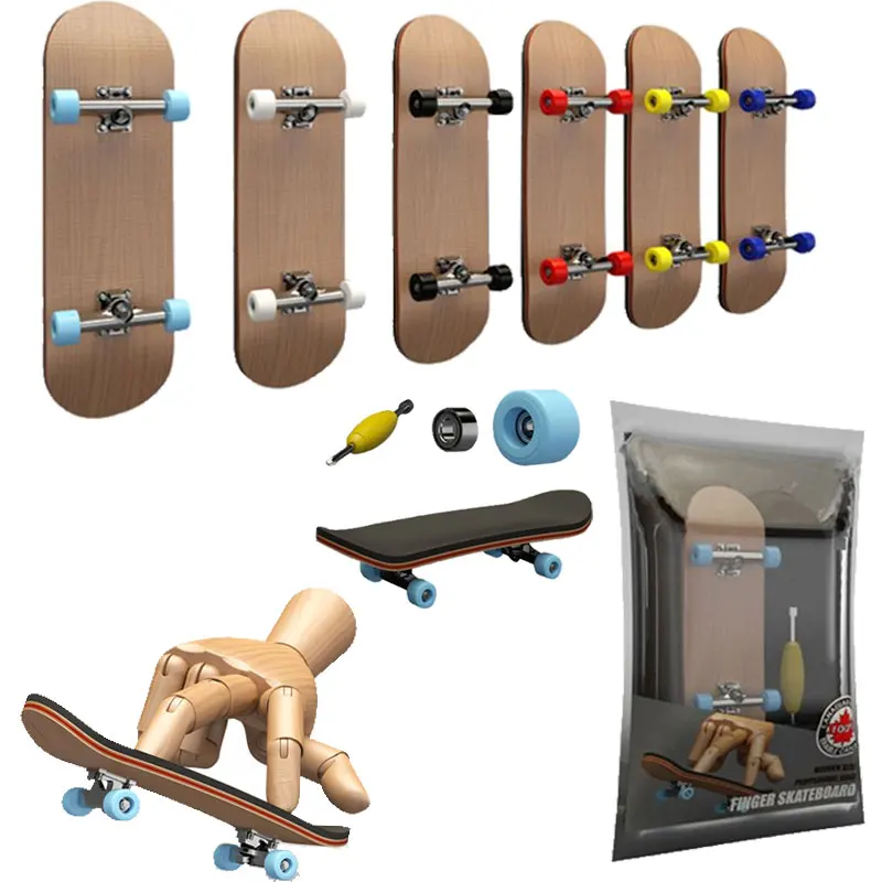 Adultos Handskate Profissional De Madeira Finger Skates Novidade