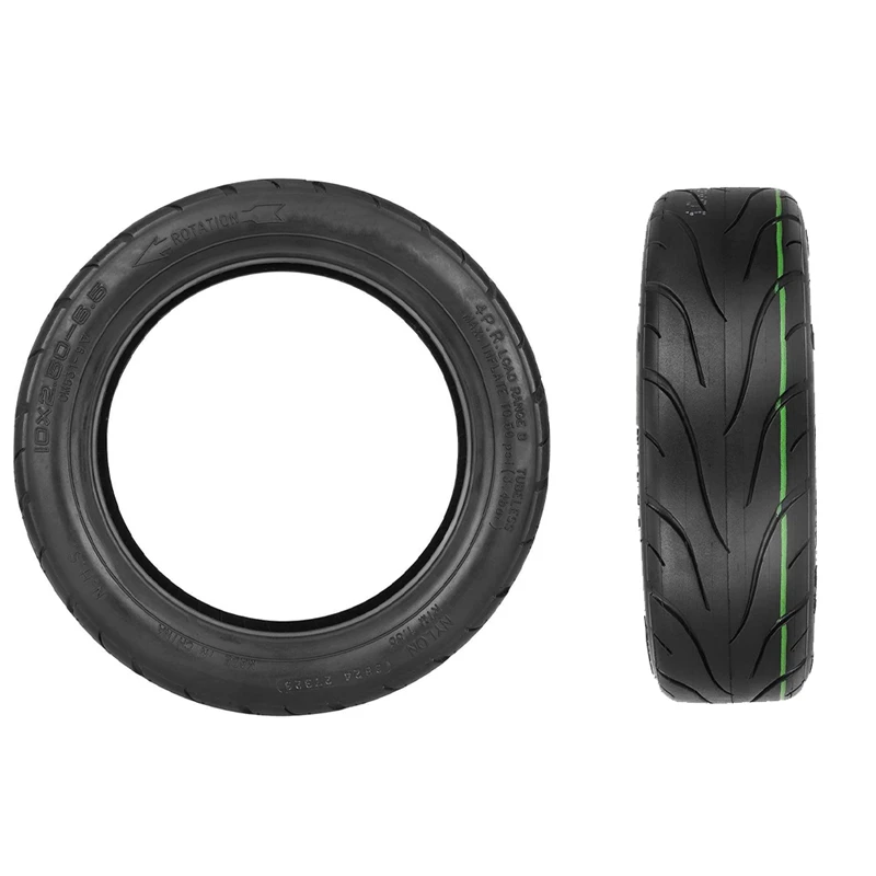 10X2.50-6.5 Thickened Vacuum Tire 10 Inch Electric Scooter Balance Car 4 Layers Thick Wear-Resistant Pneumatic Tire
