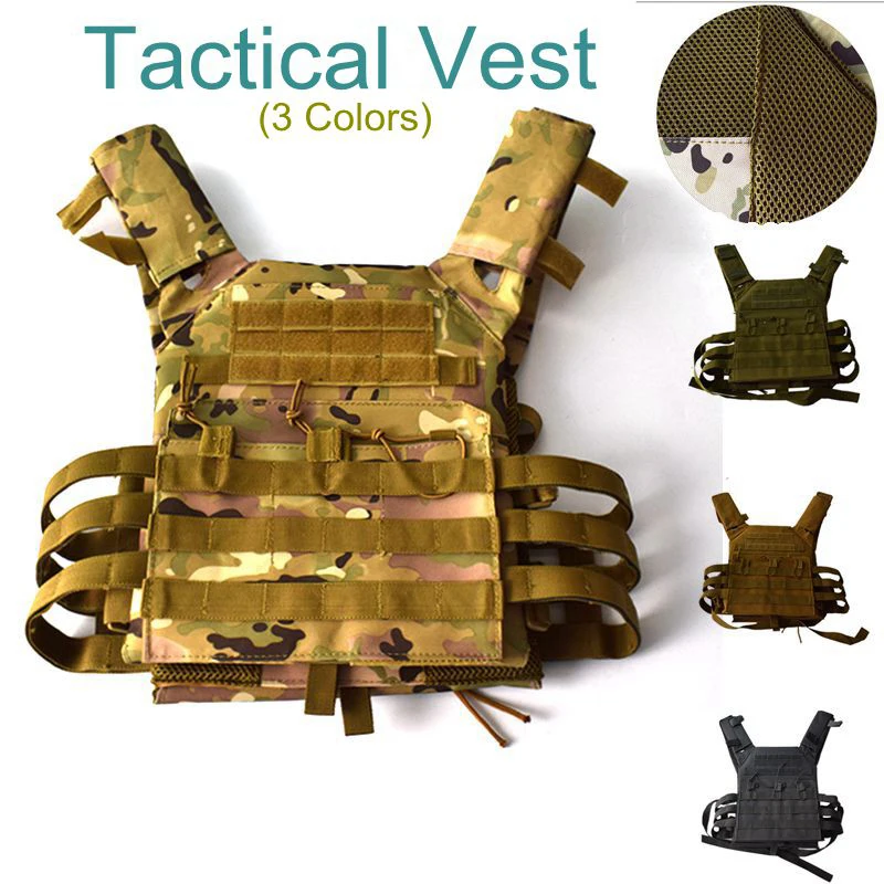 

Hunting Tactical Body Armor JPC Molle Plate Carrier Vest Outdoor CS Game Paintball Airsoft Vest Military Equipment