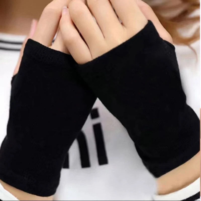 Winter Gloves Female Fingerless Gloves Without Fingers Women Cashmere