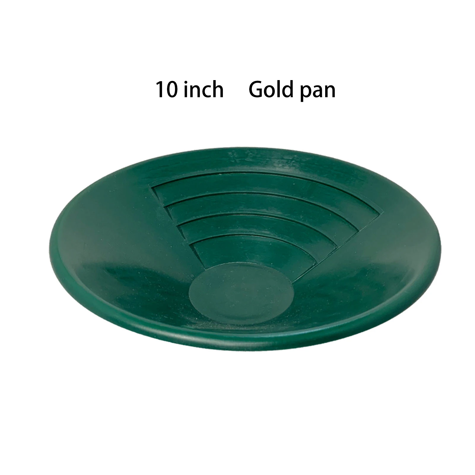 Gold Panning and Metal Detection Sieve Bowl Set - Green Plastic