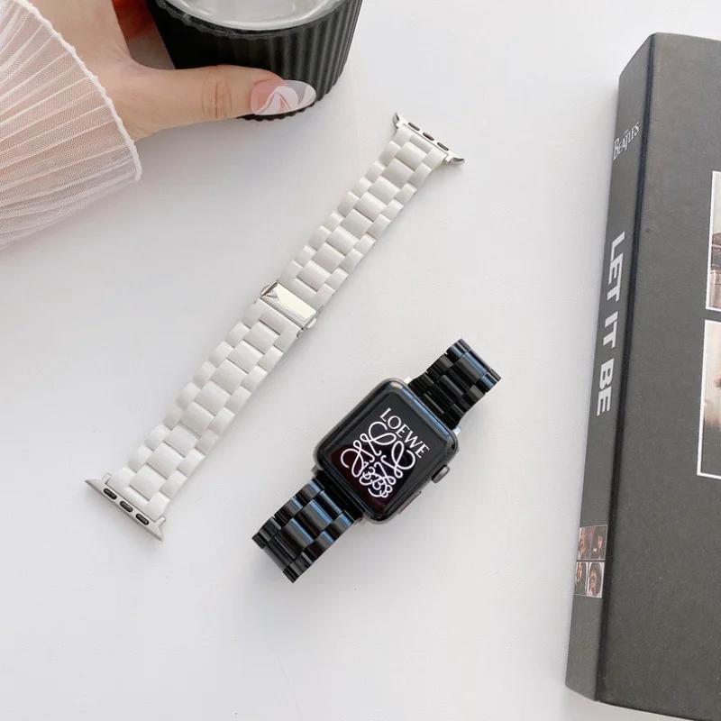 

Hot-sale Light Weight Strap for Apple Watch Band 38mm 42mm SE8 49mm Ultra Bracelet for Iwatch 7 6 5 4 3 2 40/44mm 41/45mm Correa