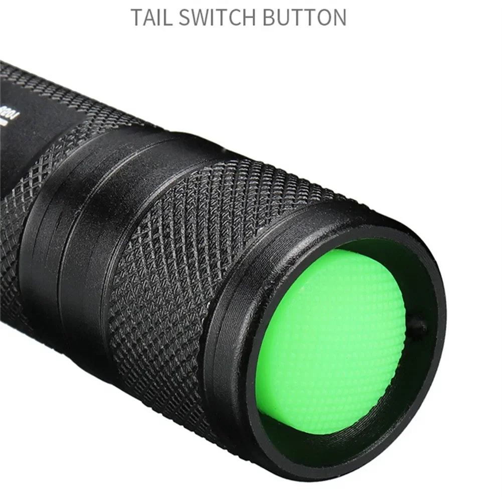 Handheld Flashlight 000 Hours 1 Pc 111*26*22mm 120mm After Telescopic 18650 Battery Black