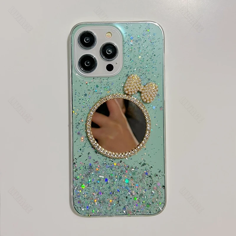 Coque de téléphone à paillettes miroir Quicksand, étui pour Huawei P50 P30 P20 P10 P9 Lite 4G 5G P40 Pro P Smart Plus Z 2019 2020_voghion.com