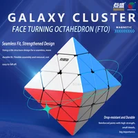 [ECube] Diansheng FTO Magnetic Cube Galaxy Cluster Face Turning Octahedron Magnetic Magic Speed  Educational Puzzle Toy Gift 1