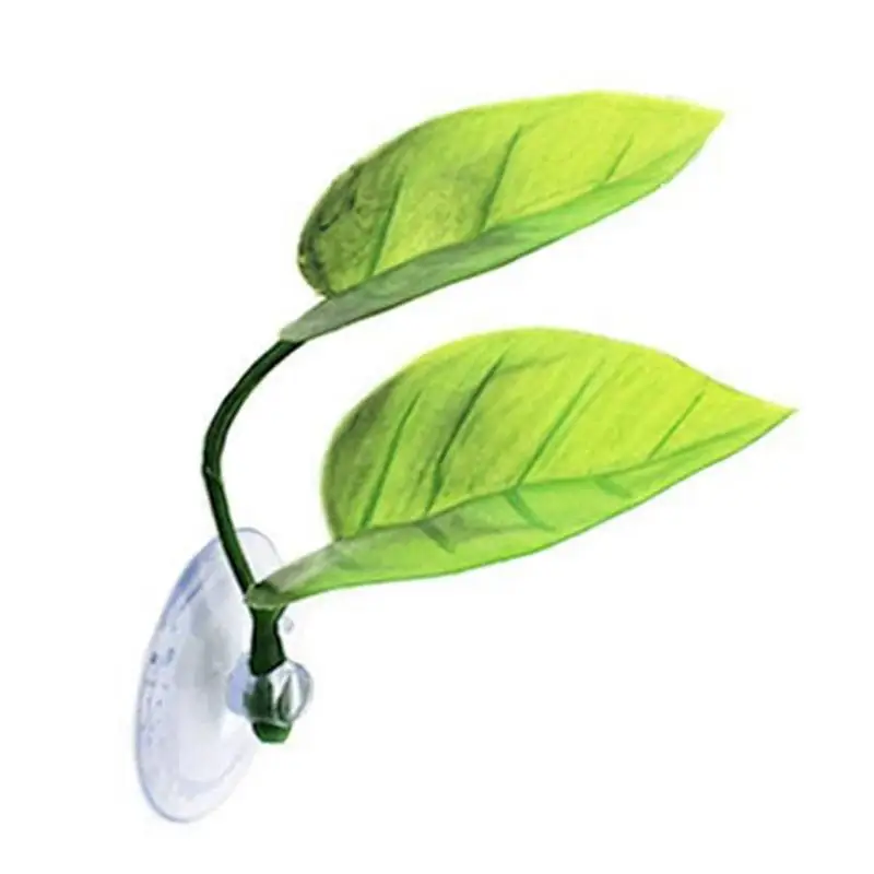 Aquatic Plants Beta Leaf Bed Fish Resting Leaf Betta Hammock Tank Decorations Accessories