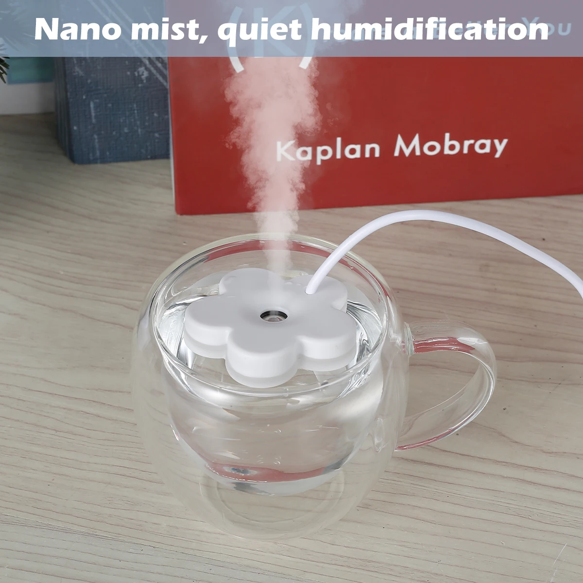 USB Humidifier Car Air Humidifier Portable Personal Quiet Small Airtight Mist Lightweight Water Air Fresher