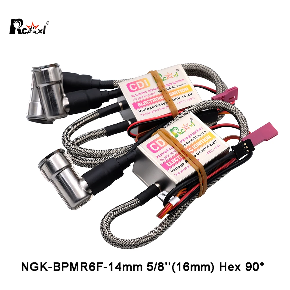 3w Ignition Module RCexl CDI Ignition Rcexl Single Ignition For CM6-10mm 90 Degree A-02 6V ...
