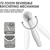 28/32 in 1 Mini Ratchet Wrench Set with Right Angle Offset 1/4" 72 Tooth Screwdriver Handle Magnetic Torx Bit for Tight Spaces 3