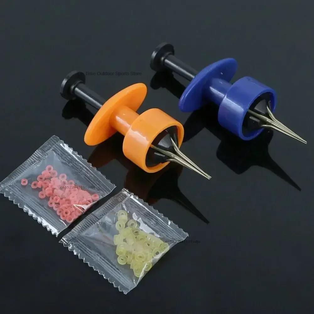 Fishing Accessories Fishing Tools Random Color ABS Worm Bait Clip Portable Lightweight Bait Device Clip