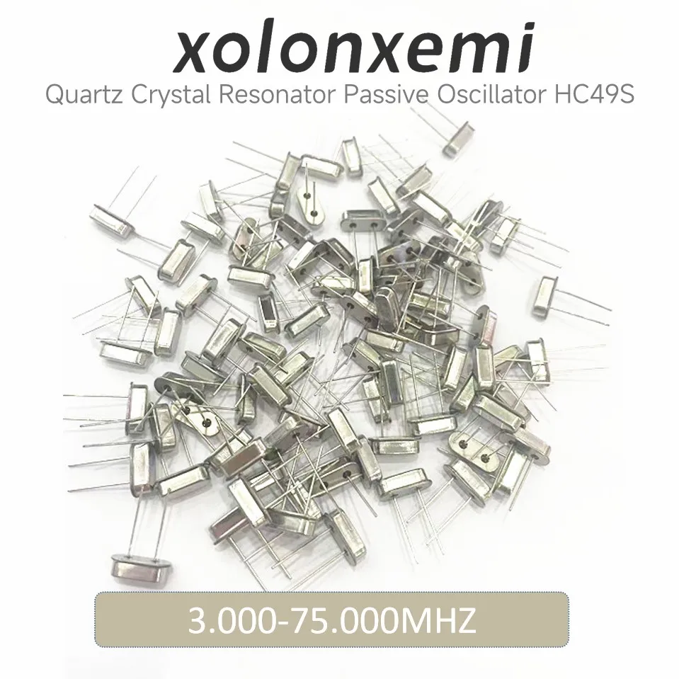 20pcs 13.52127M HC-49S Quartz Crystal Resonator Passive Oscillator 13.52127Mhz HC49S DIP 2Pin 49S