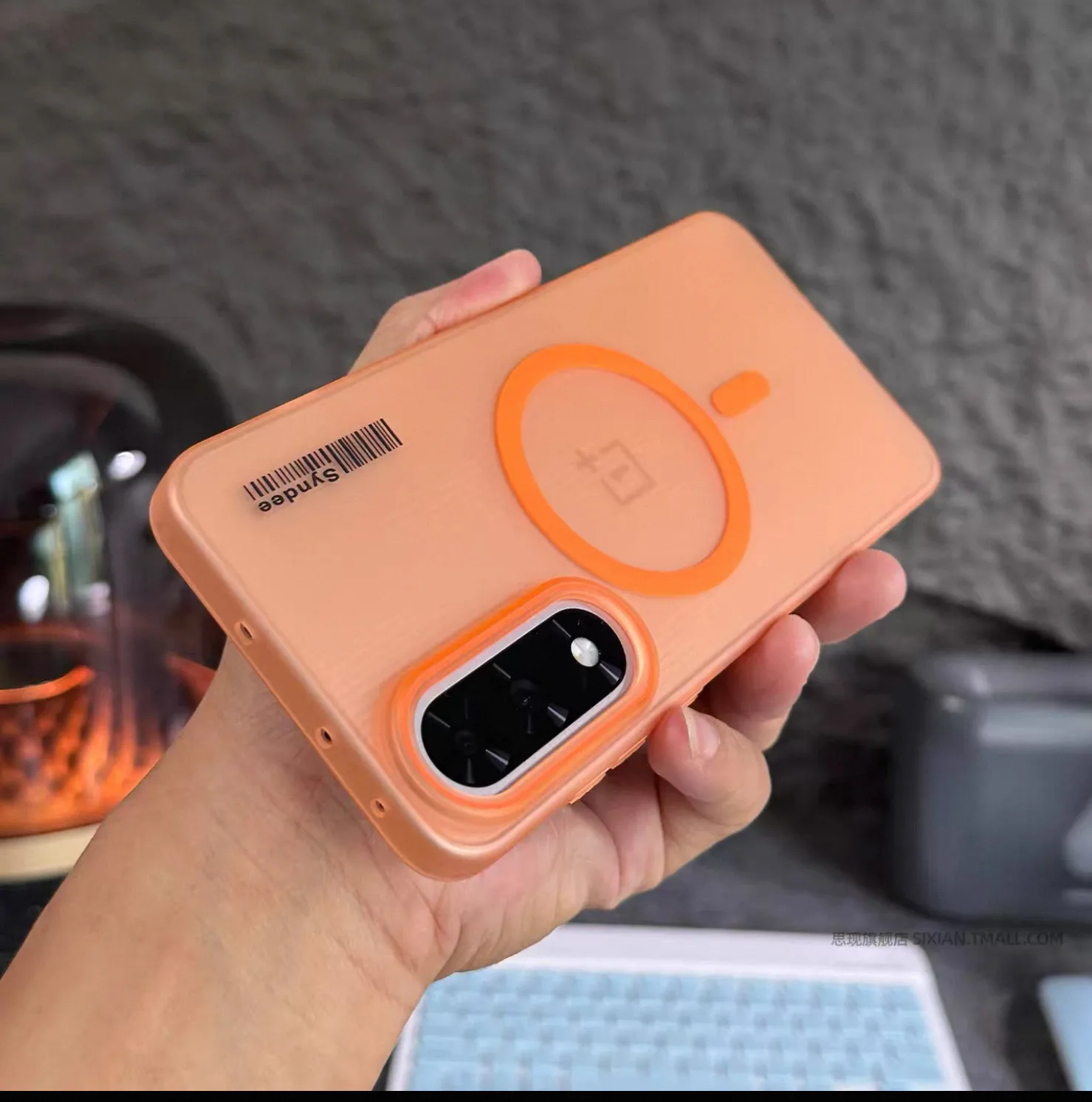 Enhanced Product Title: Ultra-Thin Matte Magnetic Anti-Fall Protective Phone Case - Hard PC Shell Bumper