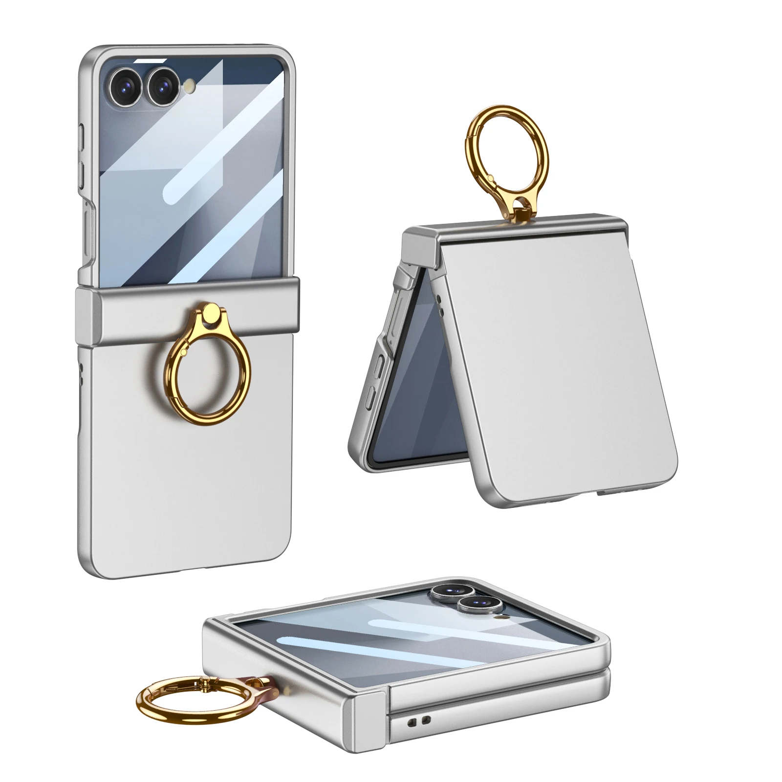 غطاء حماية نحيف و عصري لـ Samsung Z Flip 7 مع حماي...