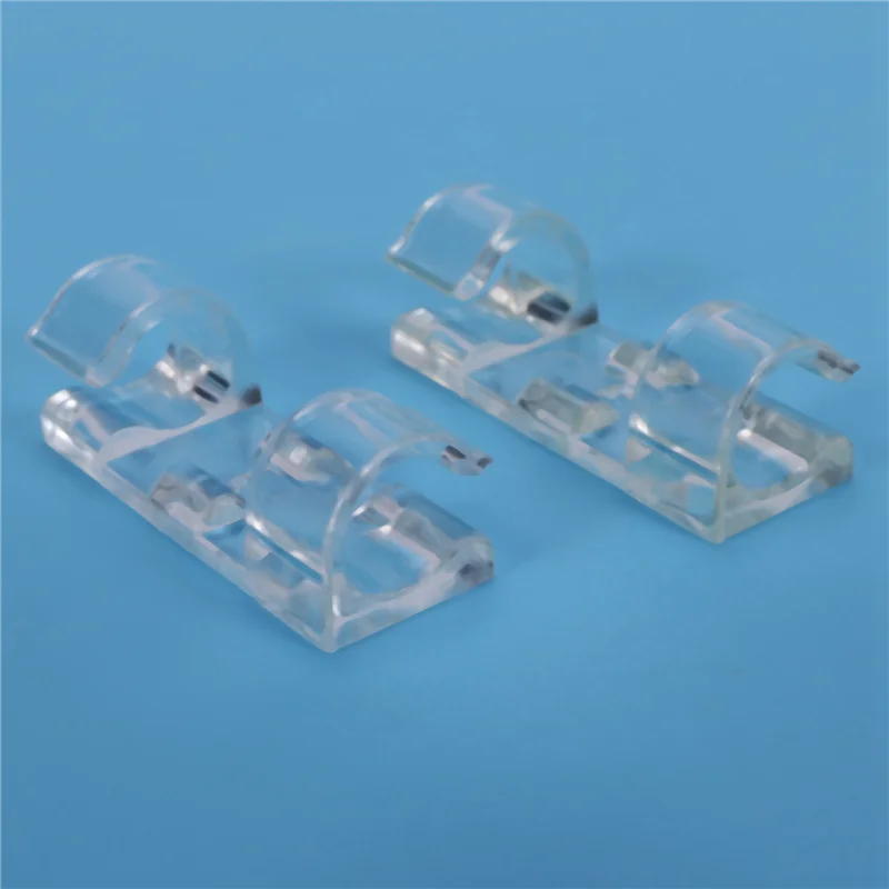 YWDZ-100Pcs/Lot 와이어 고정 클램프 클립 데스크탑 와이어 정리 클립 홀더 클램프 케이블 클립 장치 USB 코드 클립 홀더
