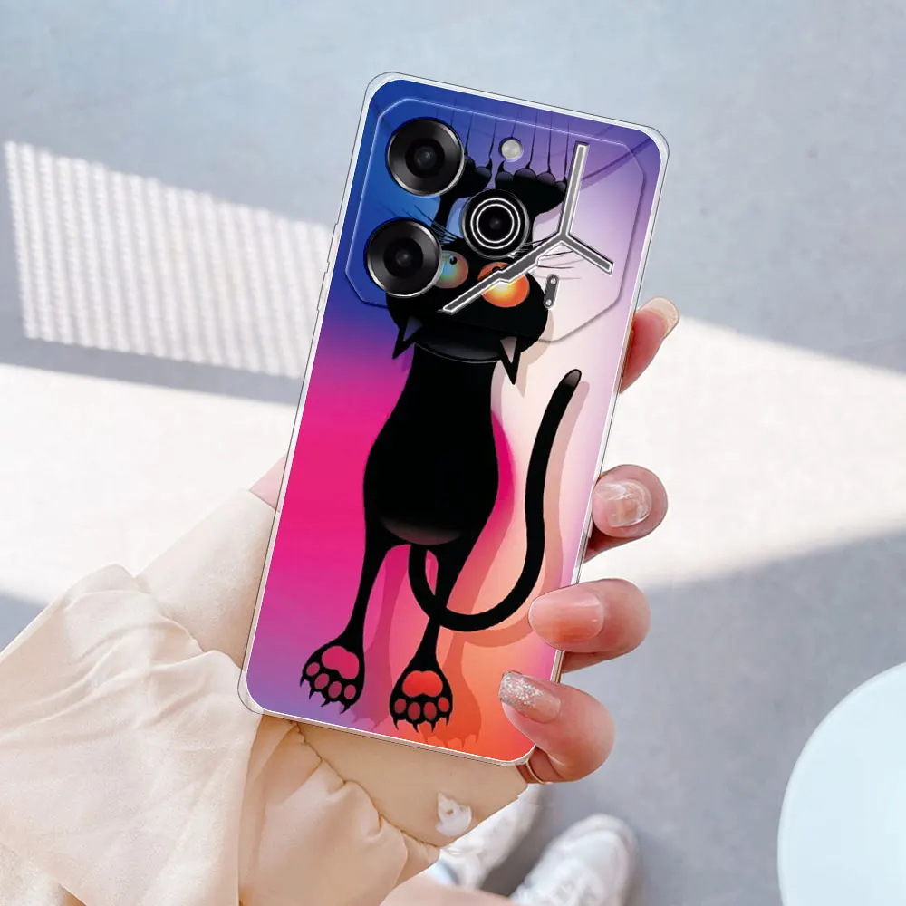 Clear Soft Silicone Phone Case - Transparent Protective Cover