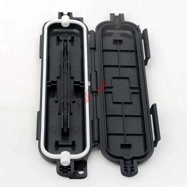 

10pcs Drop Cable Waterproof Protection Box Adapter Optical Fiber Protection Box Tube Heat Shrink Tubing