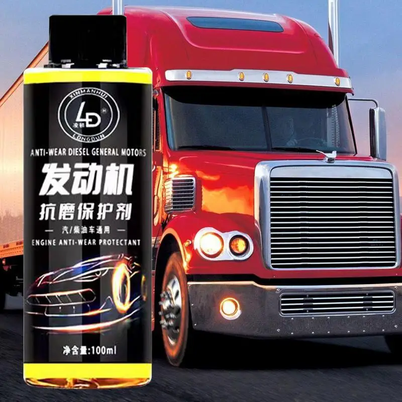 Engine Protective Agent Noise Reduction Anti-Wear Automotive Engine Lubricant 100ml Automotive Lubricant Restore Additive