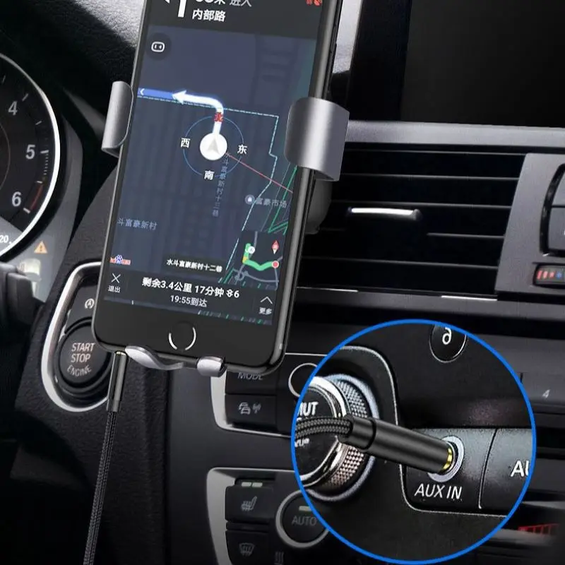 High-Quality 3.5mm Audio Cable - Universal AUX Cord for Headphones, Speakers, and Car Stereos