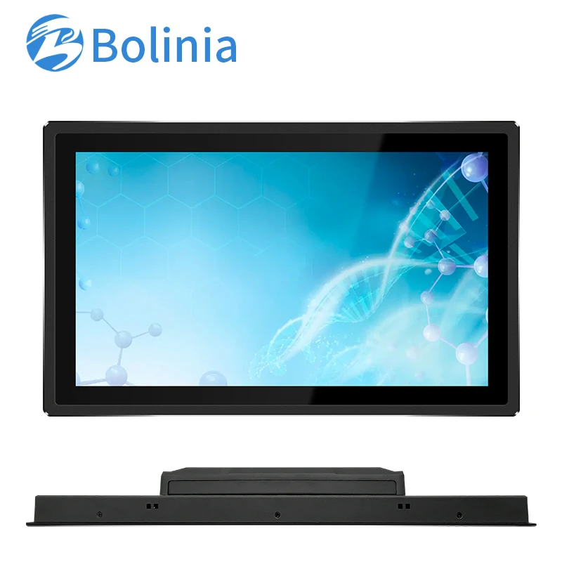 21.5인치 산업용 터치 PC IP65 인텔 J1900/i3/i5/i7 윈도우/리눅스 10..