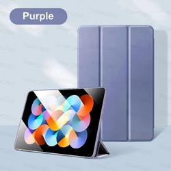 Versatile Flip Stand PU Leather Protective Tablet Case for RedMi Pad 10.61 (Purple)