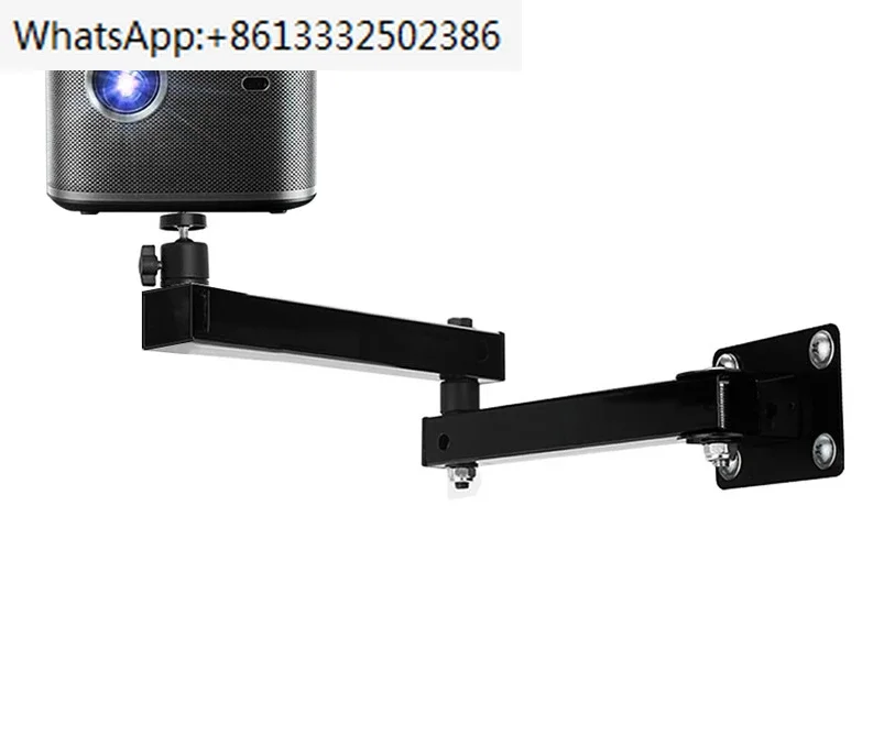

Projector Ceiling Mount Bracket Multi-angle Adjustable Foldable Wall Support Aluminum Alloy Ceiling Projector Stand Accessory