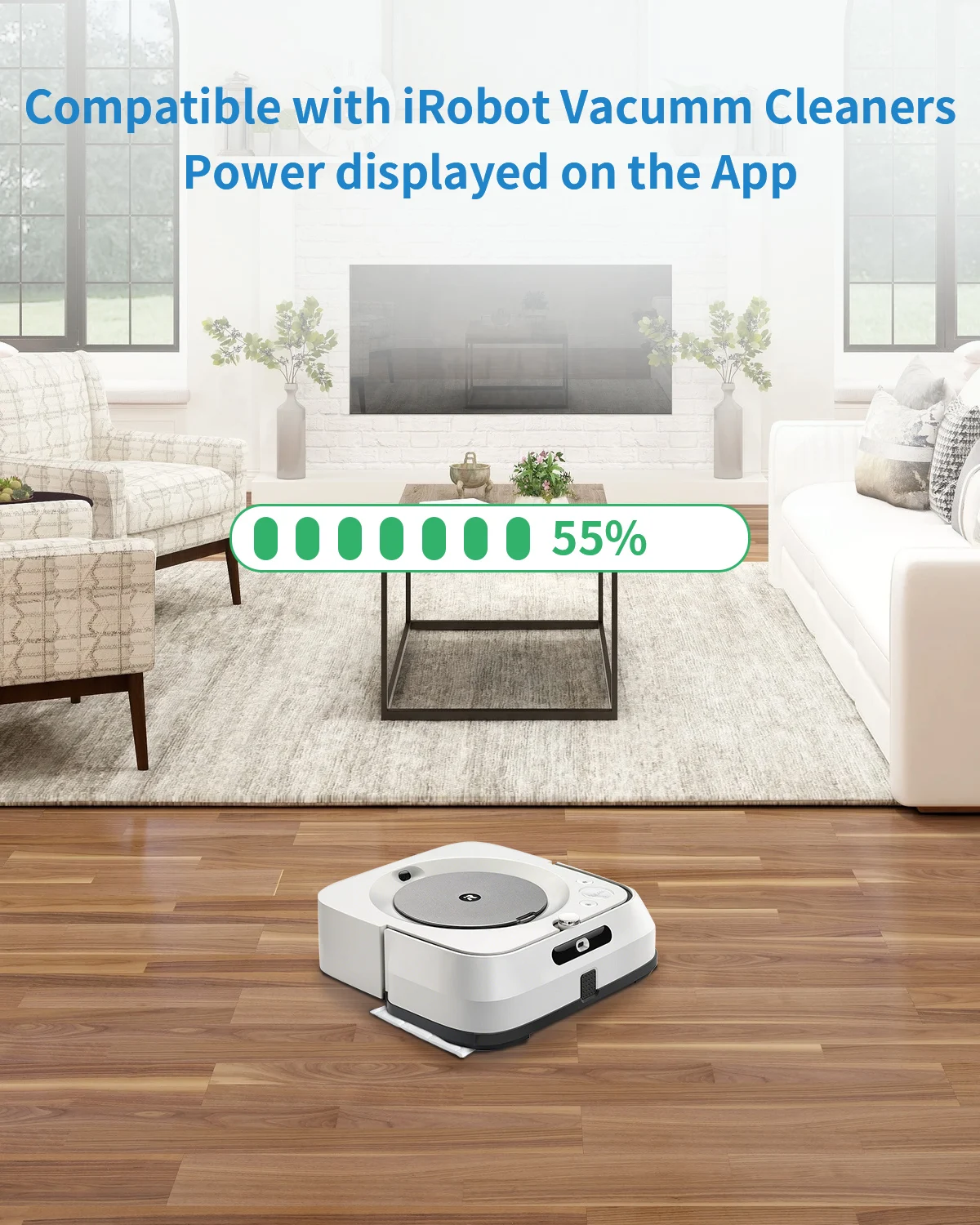 Skonppu Rechargeable ABL-C Battery iRobot Braava jet M6 Vacuum Cleaner Absolute Accessories Li ion Battery 2200mAh Battries 6