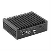 Topton Solid Fanless Firewall Mini PC Intel N100 Pentium N6005 4 LANs i226-V 2.5G DDR4 COM USB-C pfSense OPNsense ESXi Computer 6