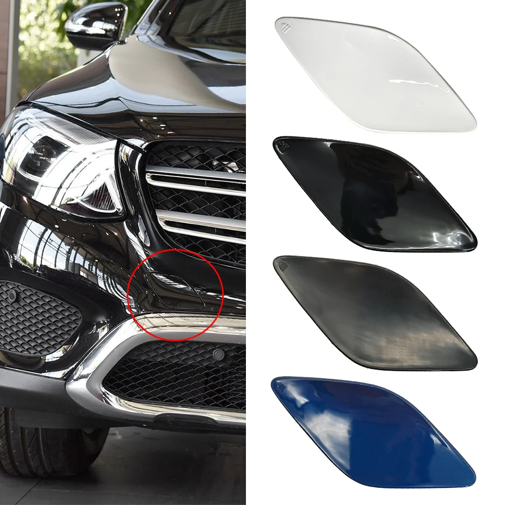 For Mercedes W253 Black Car Front Bumper Tow Hook Cover Cap Towing Eye Accessories For Benz GLC Class 2015- 2538850022