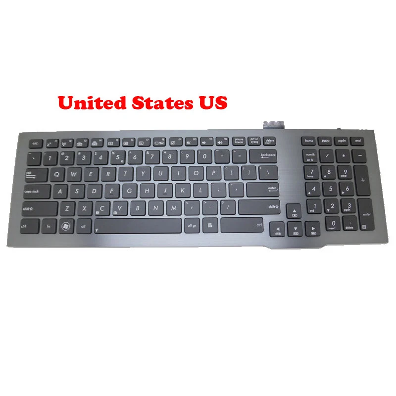 

CA/FR/JP/UK/US Keyboard For ASUS G75 G75V G75VW G75VX 0KNB0-9413CB00 0KNB0-9414JP00 0KNB0-9410ND00 0KN0-MB1ND11 V126262BS1