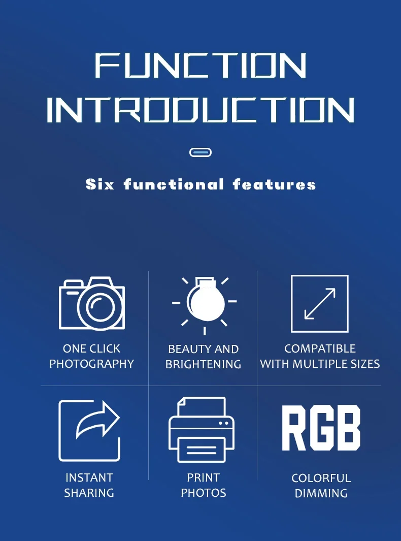 Portable Selfie Magic Mirror Photo Booth Touch Screen LED Frame Weddings Events Compatible Cameras iPads GoPros SLRs