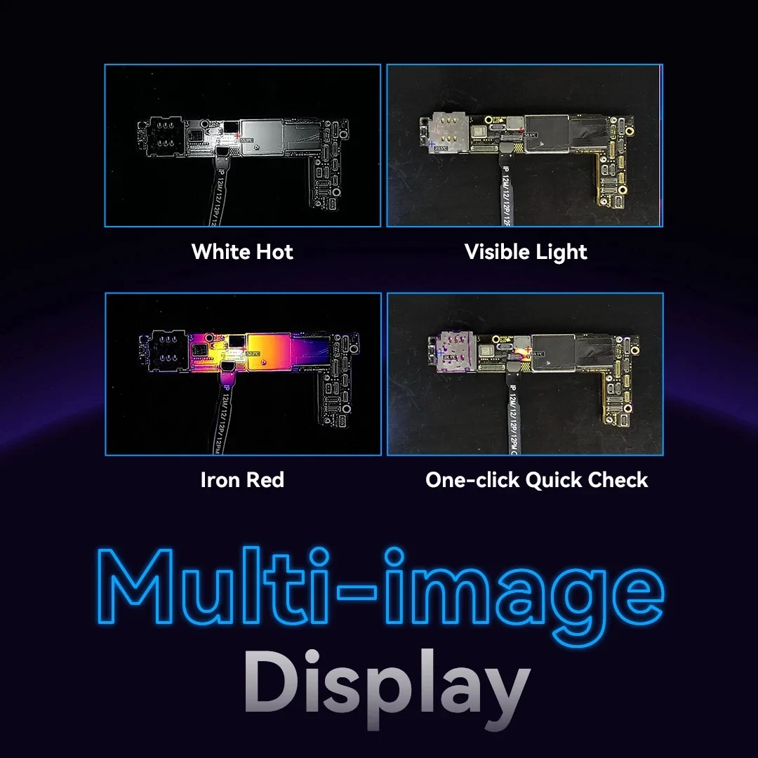 ShortCam III 적외선 열화상 카메라 PCB 결함 진단 장비 휴대폰 마더보드 단락 감지기