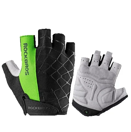 Gants d'été courts de vélo demi-doigts pour hommes et femmes, respirants, pour l'extérieur_voghion.com