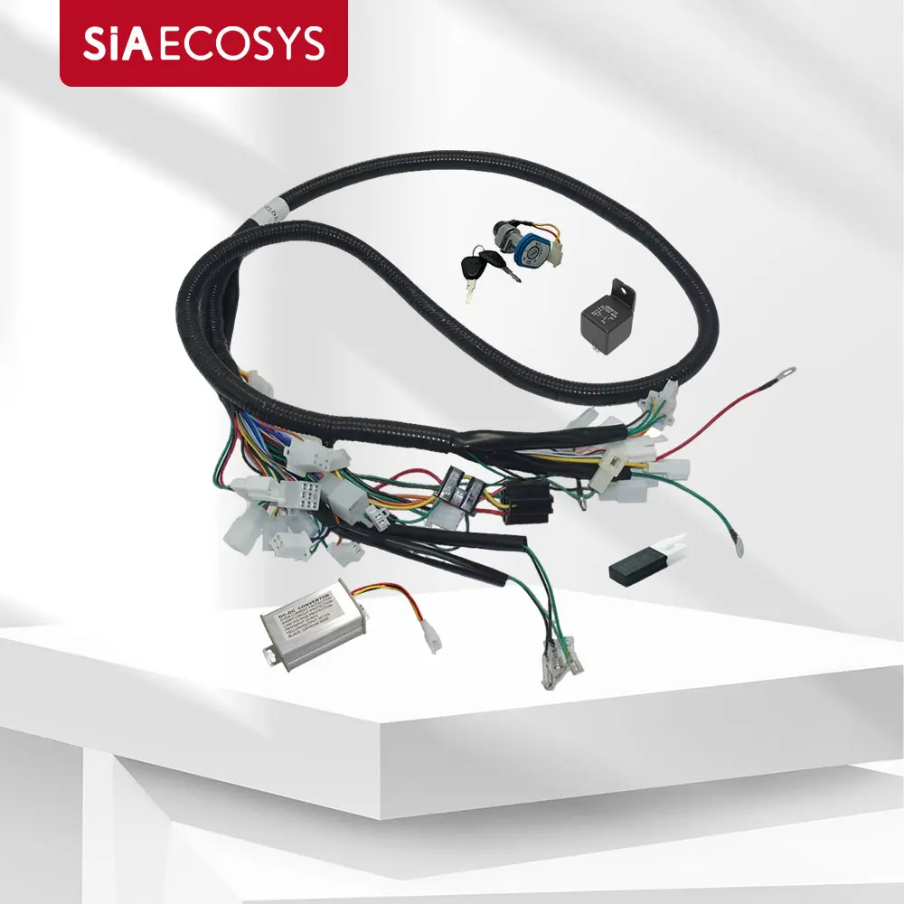 Vehicle Wiring Main Harness Suitable for SIAECOSYS VOTOL Controller for Plug and Play System