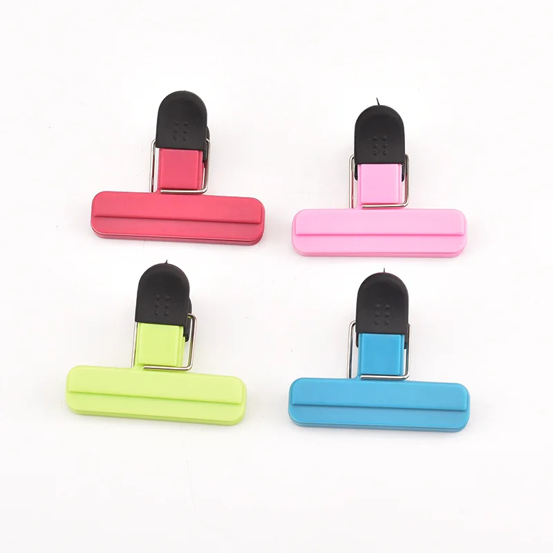 

Color Plastic Clamp Sealing Clamp Creative Sealing Clip Strong Food Preservation Clip Snack Bag Clip Moistureproof Clamp Sealer