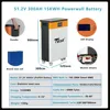EU STOCK TEZE 48V 280AH 15KWH LiFePO4 Battery Powerwall 51.2V 300AH Built-in BMS With Active Balancer Home Storage 3