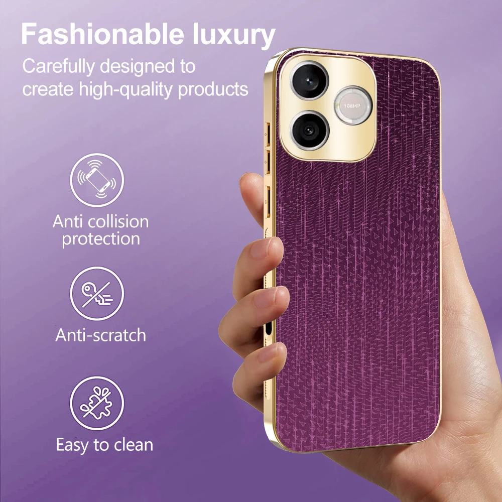 Electroplating Meteor Full Edge Silicone Shockproof Bumper Case
