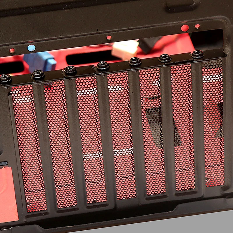 5Pcs PCI 슬롯 커버 먼지 필터 블랭킹 보드 냉각 팬 먼지 필터 환기 PC 컴퓨터 케이스 액세서리