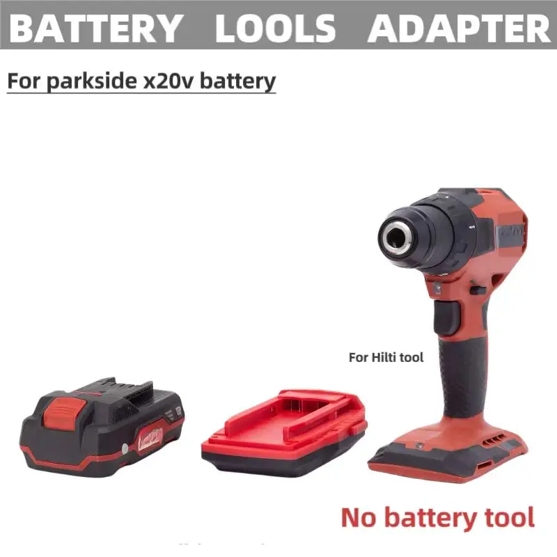 Per Il Convertitore Dell'Adattatore Dello Strumento Hilti B22 È Compatibile Con Il Convertitore Della Batteria Lidl Parkside X20V