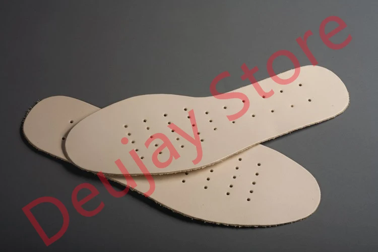 

1.2mm Thickness Men Genuine Leather Insole Women Deodorant Sports Insole Male Shoe-pad Female Cowhide Sneaker Insoles 088