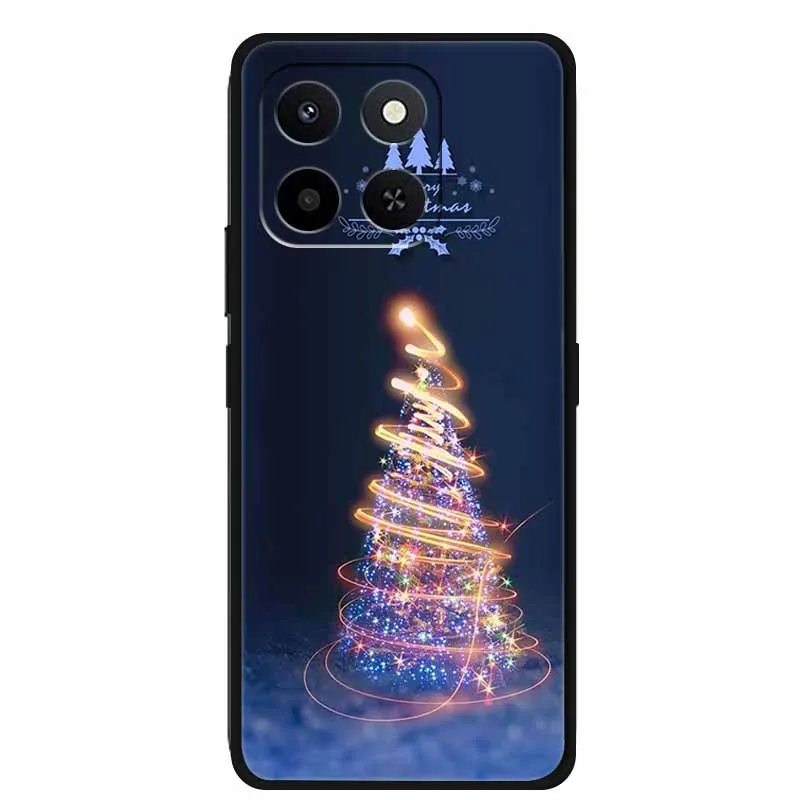 Festive Soft TPU Silicone Christmas Phone Case – Lovely Design