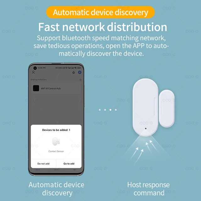 Smart ZigBee Window Door Sensor with Lux or Vibration Detection Home Security Real-time Alarm Work with Home Assistant Z2mqtt 2