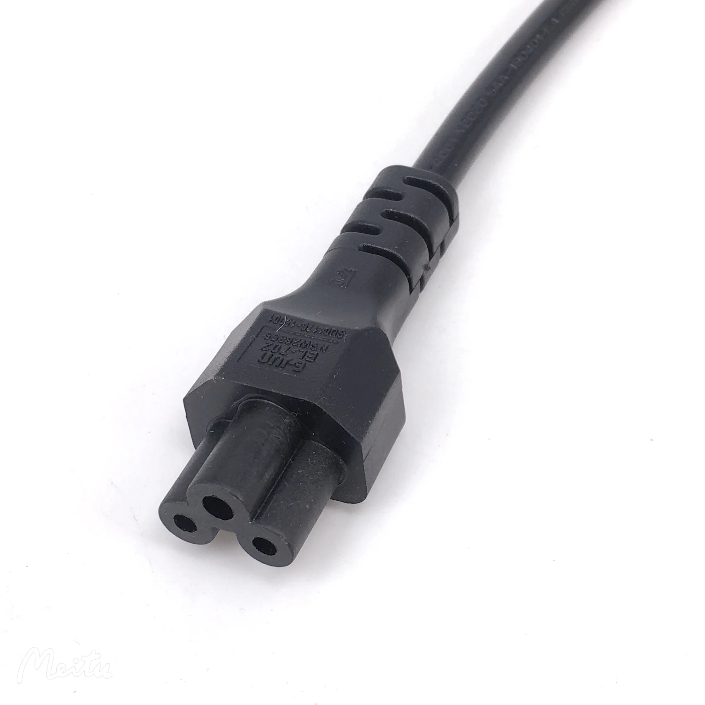 PDU UPS Power Converter Cord IEC 320 C14 Male Plug to C5 Female Adapter Cable IEC 3 Pin Male to C5 Micky 65CM plug adapter power cable power cord power plug connector