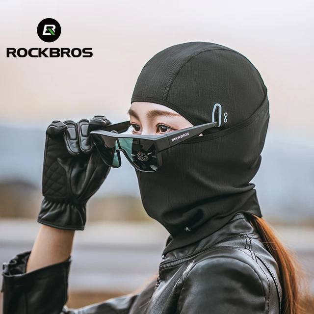 Máscara Ciclística Protetiva Contra Raios UV, Respirável e de Secagem Rápida 5 Máscara Ciclística ROCKBROS Summer UV Protection Headgear