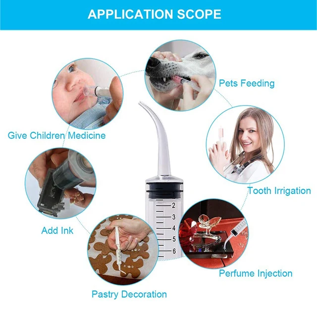 12ml Pet Feeding Syringes with Measurement for Small Dog Cats Puppy Kitten and Other Small Animal Liquid Syringe Feeder Supplies 6