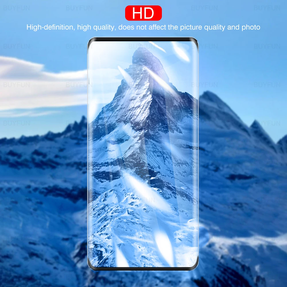 Premium 2-Pack Curved Tempered Glass Screen Protector with Case