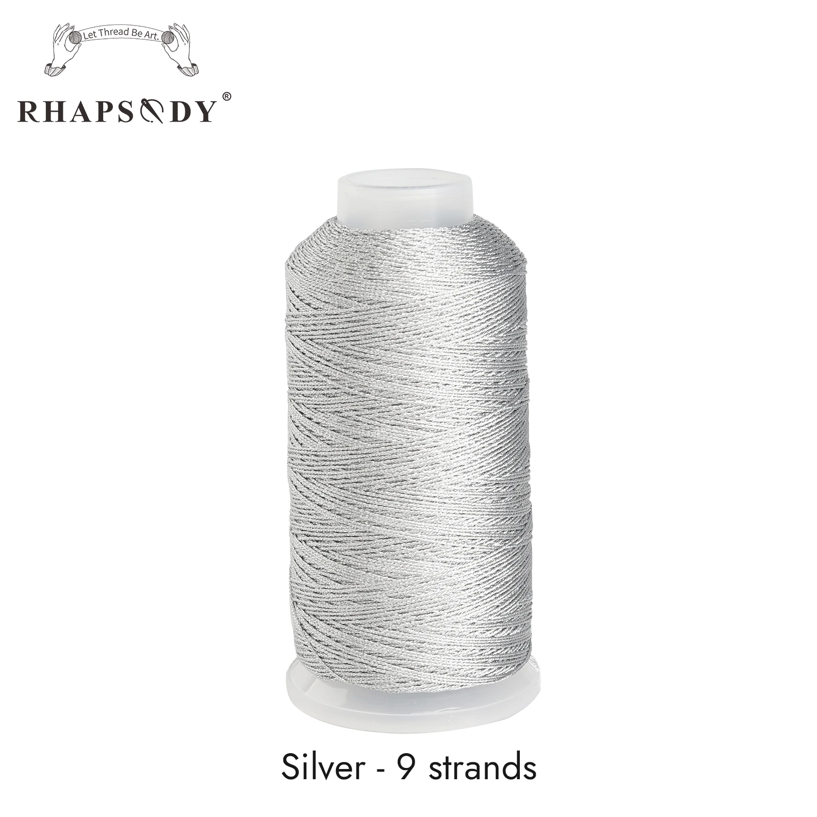 Silver 9 Strands